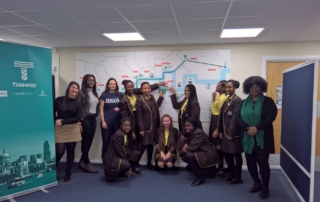 Insights - Tideway team breaking barriers in East London - Young people group photo (1)