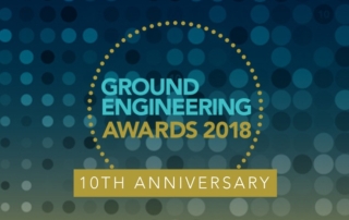 Insights - Double Success for Bachy Soletanche at the Ground Engineering Awards - GE Awards 2018 Logo