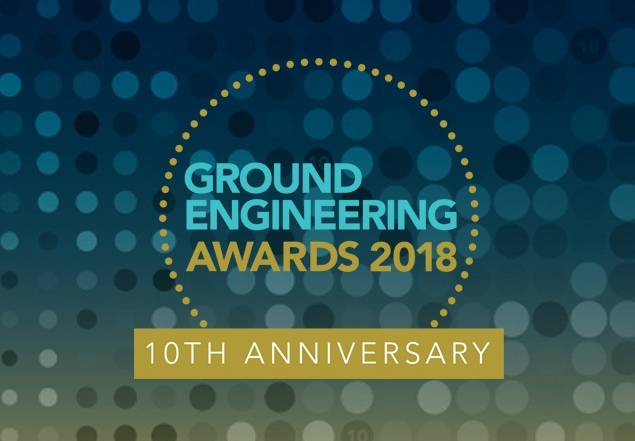 Insights - Double Success for Bachy Soletanche at the Ground Engineering Awards - GE Awards 2018 Logo