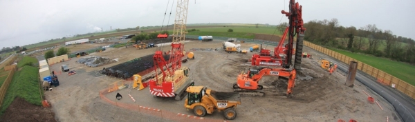 Foundations Retaining Wall Solution - Cased CFA LDA Piling - Feeder 9 Gaspipe Replacement Paull (2)