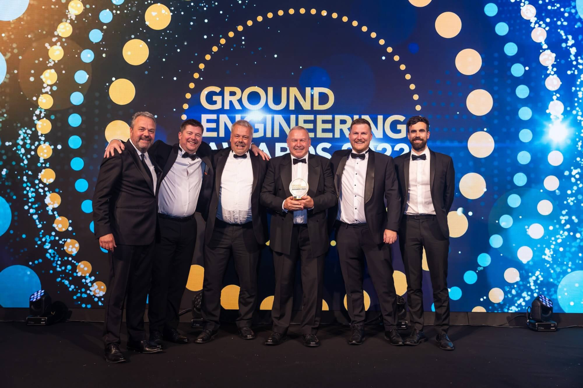 Triple Success at the 2022 Ground Engineering Awards