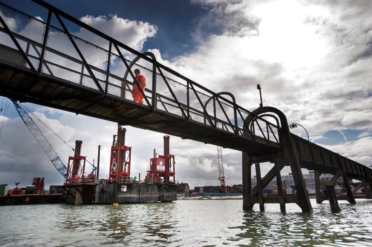 Shoreham Harbour bridge