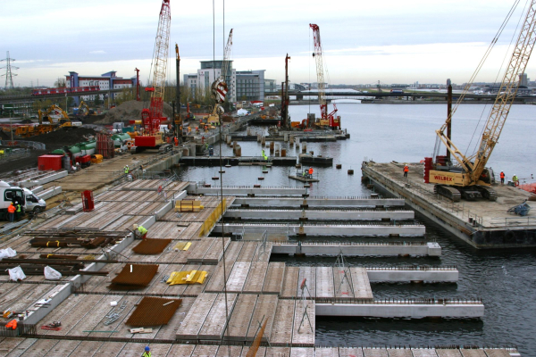 ExCEL Centre, Victoria Dock